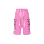 We Are Righteous Kids Risen King Cropped Zip Tracksuit (Pink) (2)