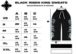We Are Righteous Risen King Sweats (Black) (1)