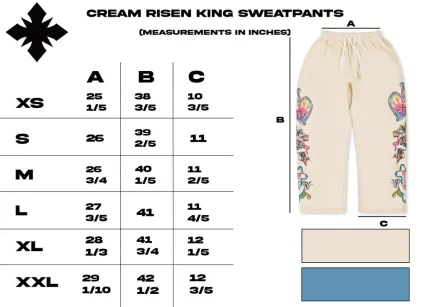 We Are Righteous Risen King Sweats (Cream) (1)