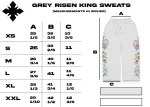 We Are Righteous Risen King Sweats (Grey) (1)
