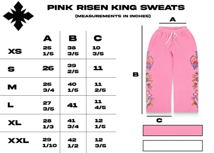 We Are Righteous Risen King Sweats (Pink) (1)
