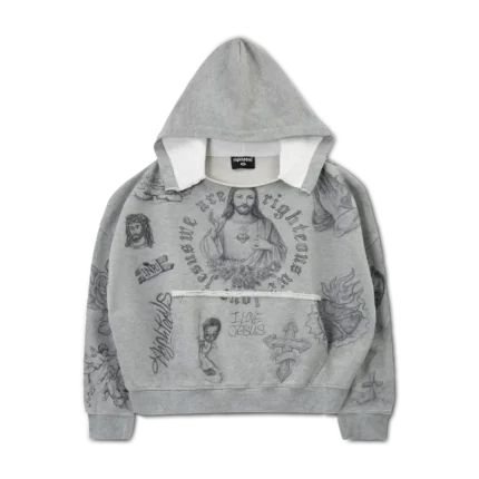 We Are Righteous “God’s Favorite” Distressed Hoodie