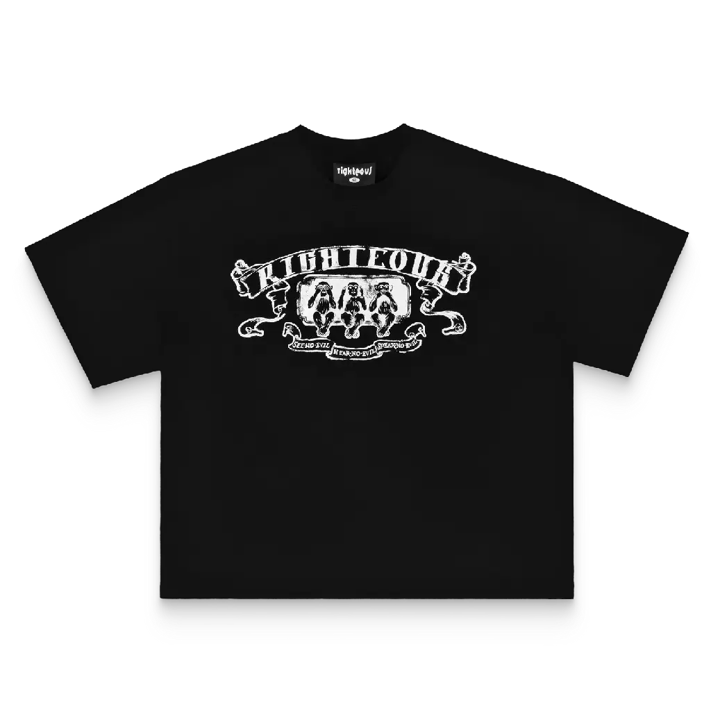 We Are Righteous “No Evil” Tee We Are Righteous “No Evil” Tee