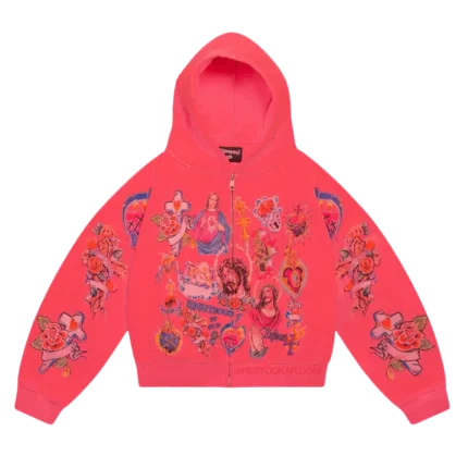 We Are Righteous Risen King Hoodie Red