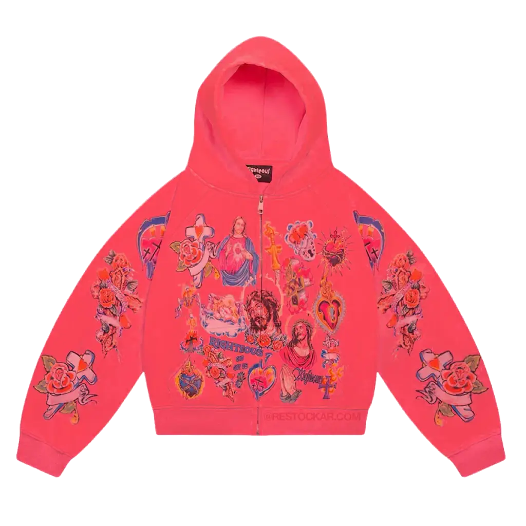 We Are Righteous Risen King Hoodie Red We Are Righteous Risen King Hoodie Red