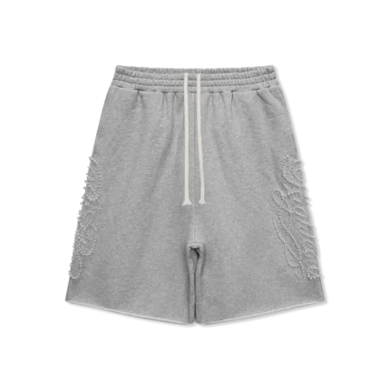 We Are Righteous “Script Pearl” Sweatshorts